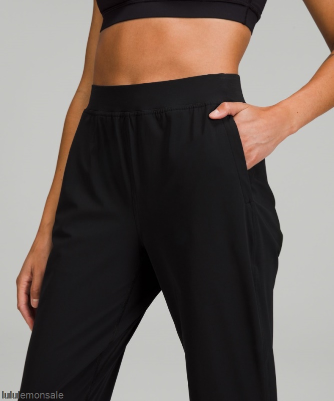 Lululemon Damen DELULU248 | Black Angepasster Staatlicher Hochhausjogger